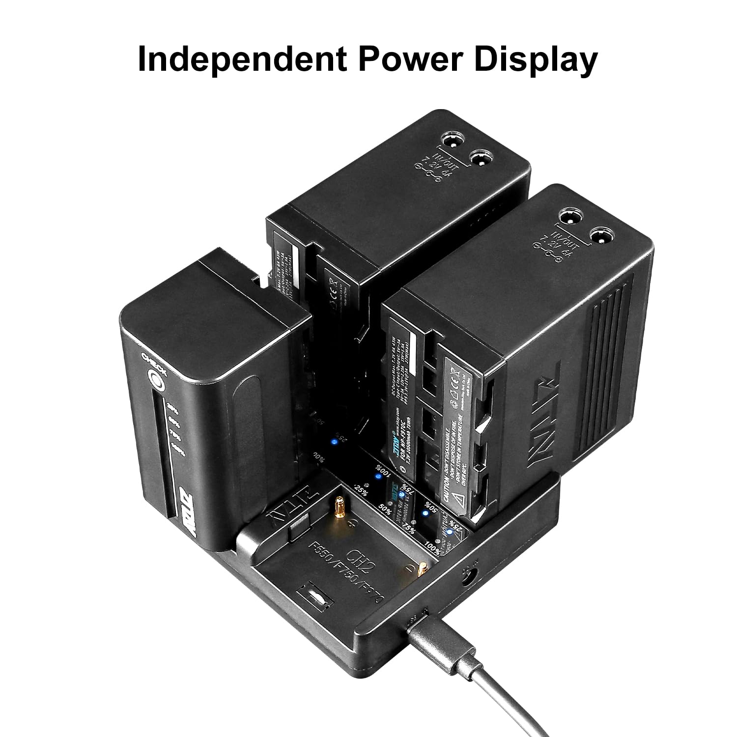 Amazon.com : ZITAY 4-Channel USB C Fast Charging Station with PD